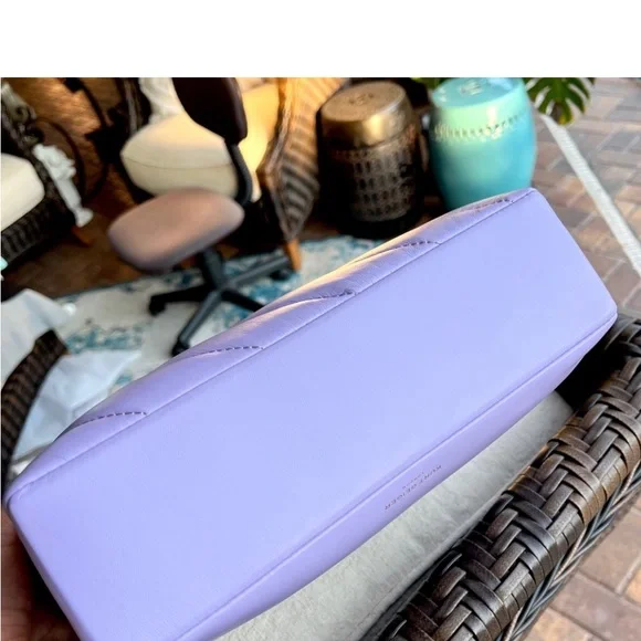 KURT GEIGER SoHo Shoulder Bag  LILAC PURPLE large new with tag - Picture 10 of 17